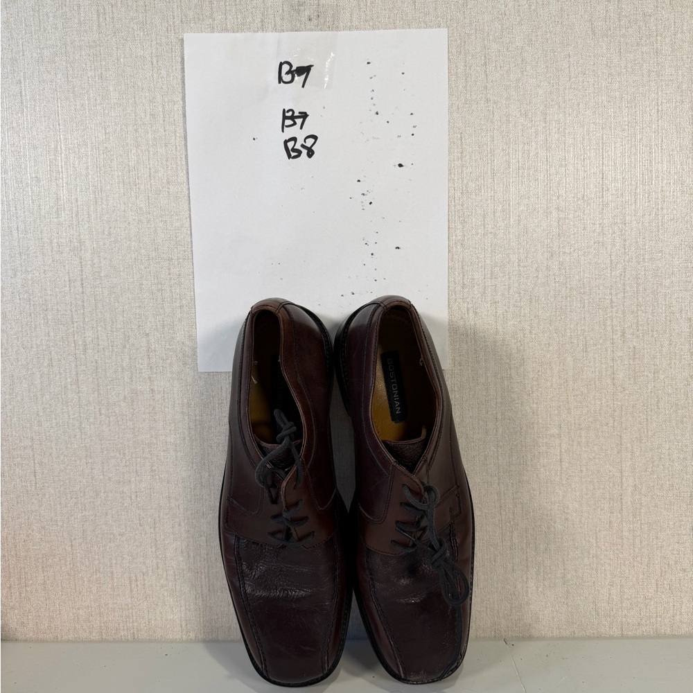 Bostonian Dark‎ Brown Leather Oxfords - Picture 4 of 10